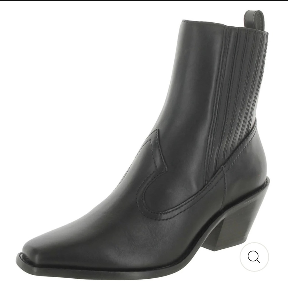 Tory Burch Western Boots Black
